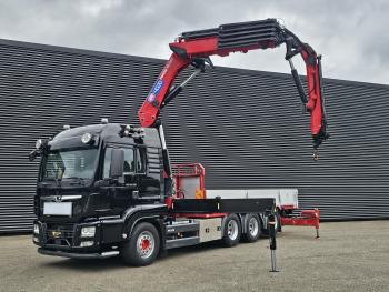 MAN TGS 35.510 8x4-4 BL / HMF 40 tm CRANE / KRAN